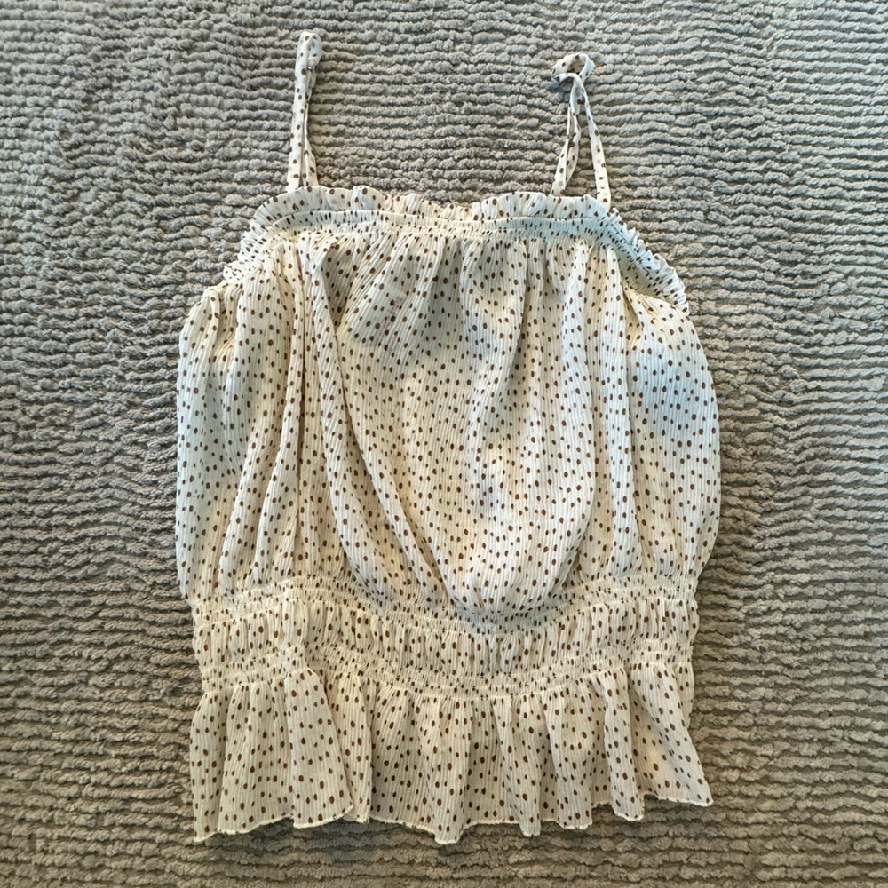 Polka dot tank